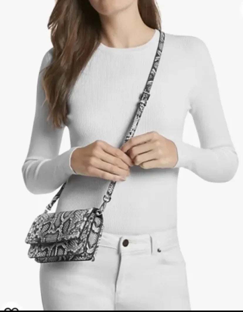Michael Kors Jet Set Charm Small Black Crossbody