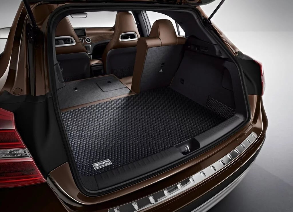 ToughPRO - Cargo Mat Compatible with NISSAN Murano - All Weather Heavy Duty (Made in ) - Black Rubber - 2004