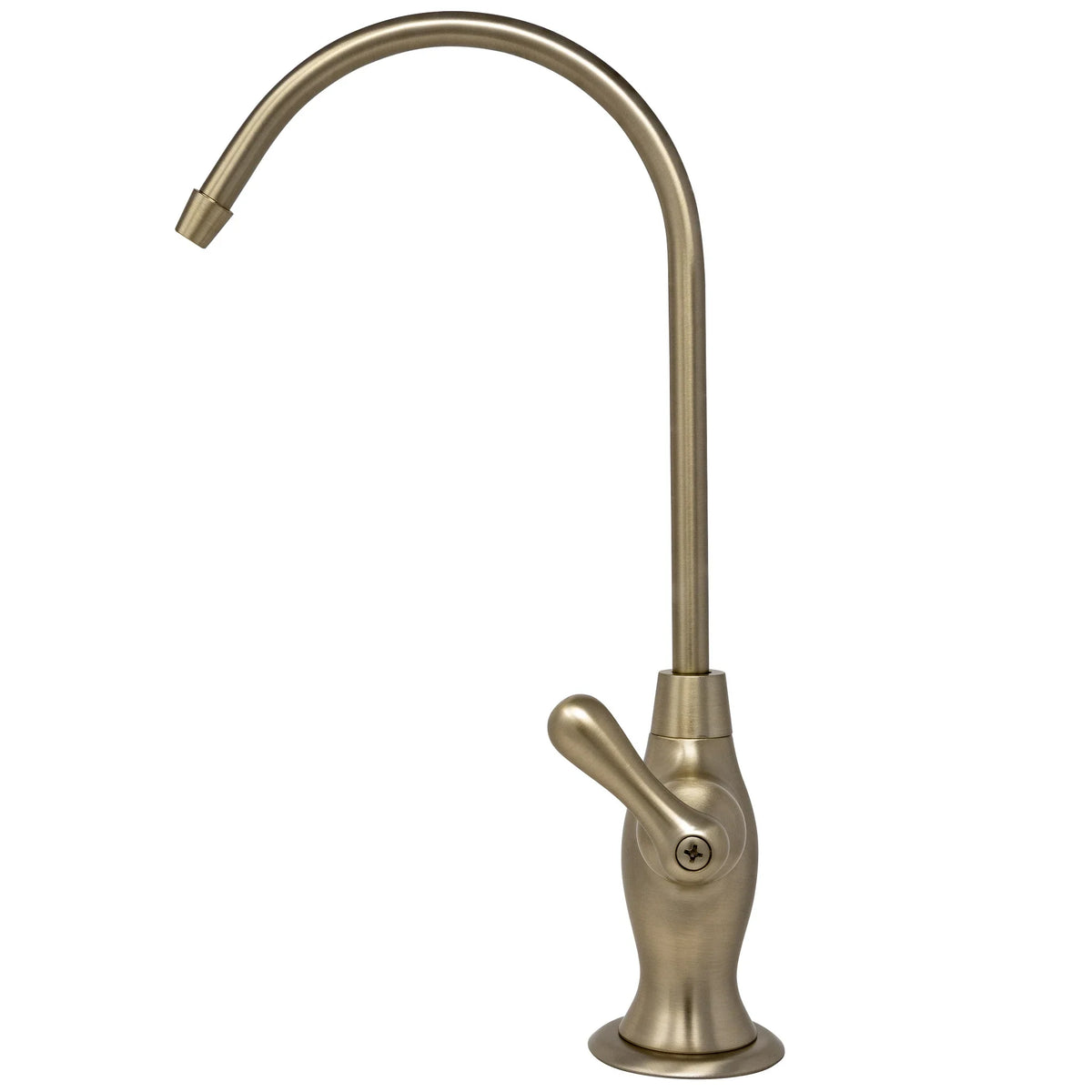 Metpure Water Filtration Faucet Champagne Gold Vase Style Non Air Gap Reverse Osmosis Drinking Water Dispenser With Faucet Wrench