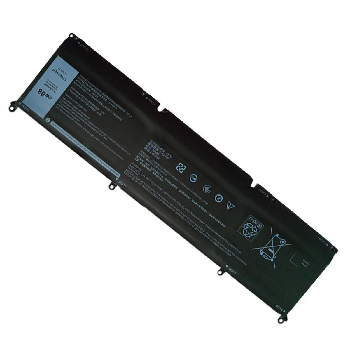 Emery TECH 86Wh 69KF2 Laptop Battery for Dell XPS 15 9500 Precision 5550 M59JH M15 M17