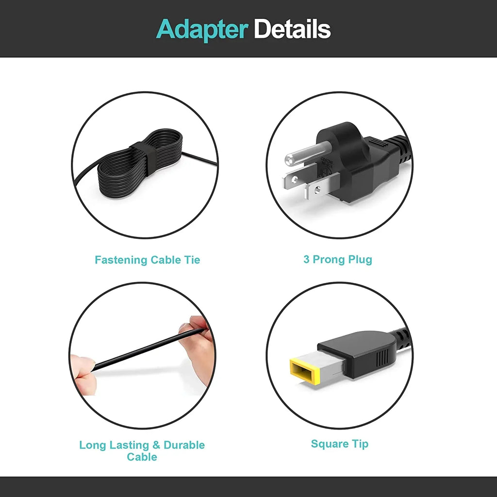 230W Laptop Charger AC Adapter for Lenovo Legion Y7000 Y7000-2019 (81NS) ADL230NDC3A