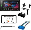 KIT4830 Bundle for 1996-1999 Buick Riviera W/ Pioneer Double DIN Car Stereo with Bluetooth/Backup Camera/Installation Kit/in-Dash DVD/CD AM/FM 6.2" WVGA Touchscreen Digital Media Receiver