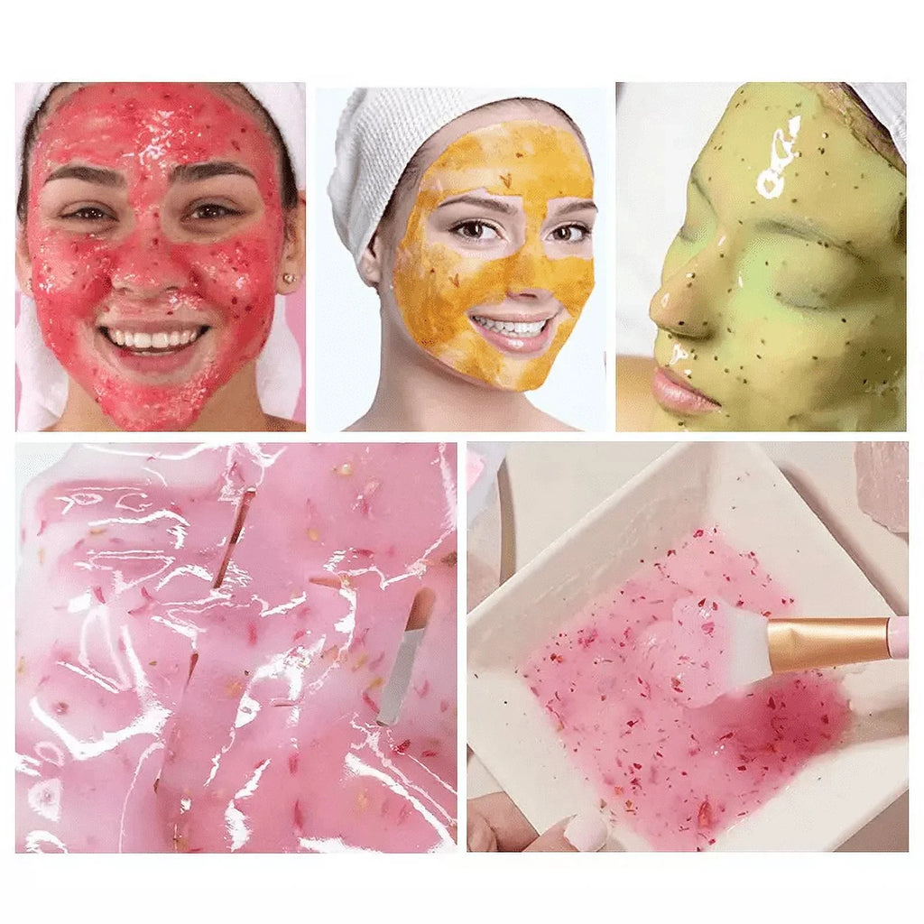 Luminous Skin Lab Vampire PLLA Infusion Jelly Mask, Facials Professional Pack Peel off Facial Mask - Anti-Aging, Reducing Dark Spot & Natural Skin Treatment - Suitable for All Skin Types | 30 fl oz