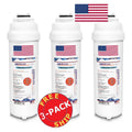 AFC Brand , Water Filter , Model # AFC-EWH-3000 , Compatible with LZS8WSLP - 3 Filters - Made in U.S.A.