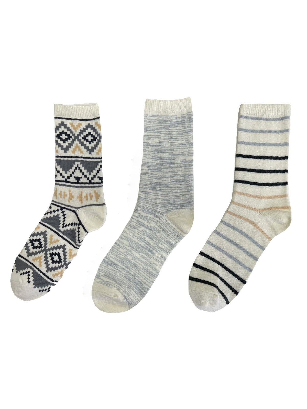 Fuzzy Babba Luxe, Women's Fashion Wooly Warmer Crew Socks, Warm Cozy Boot Socks, 12-Pack, Size 4-10