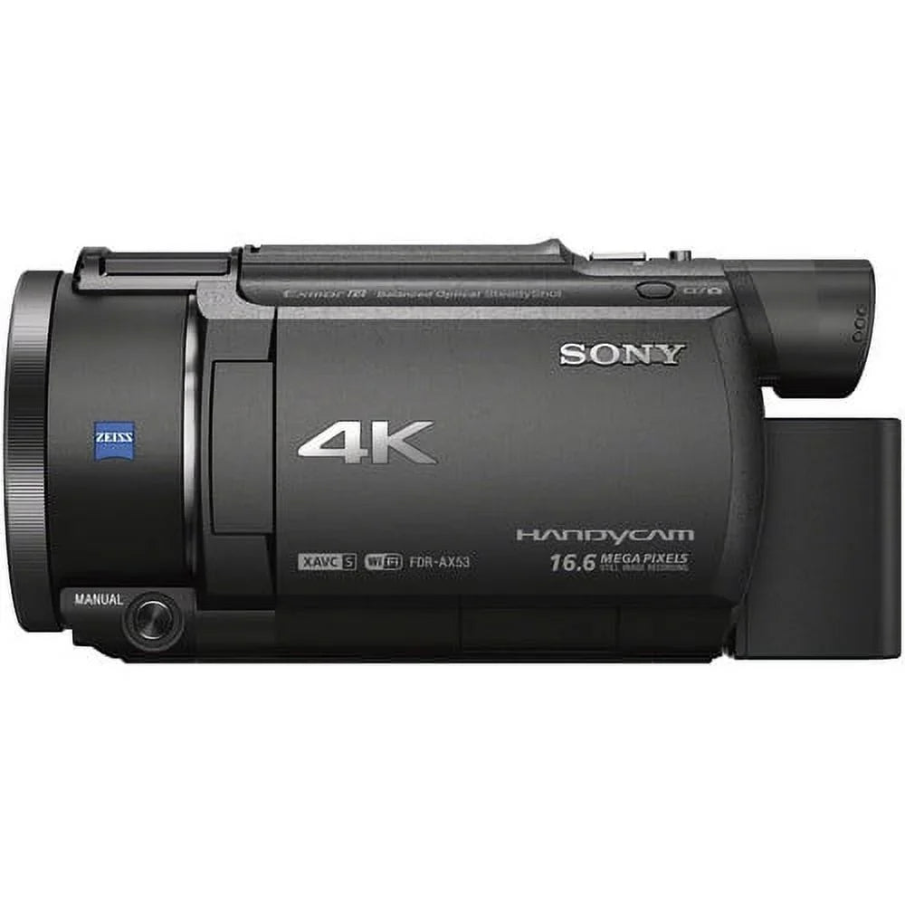 Sony FDR-AX53 4K Ultra HD Handycam Camcorder - Starter Set