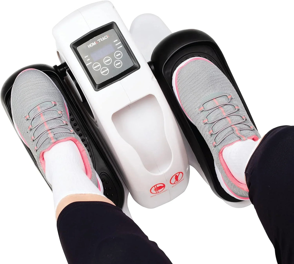 North n Health + Wellness Portable Elliptical Exercise, Gray, 2 Piece Set (ZB8293)