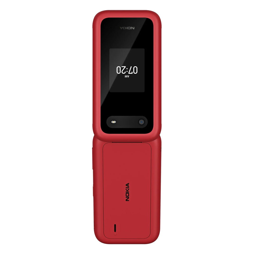 Restored Nokia 2780 Flip TA-1420 GSM / Verizon Unlocked Flip Phone - Red