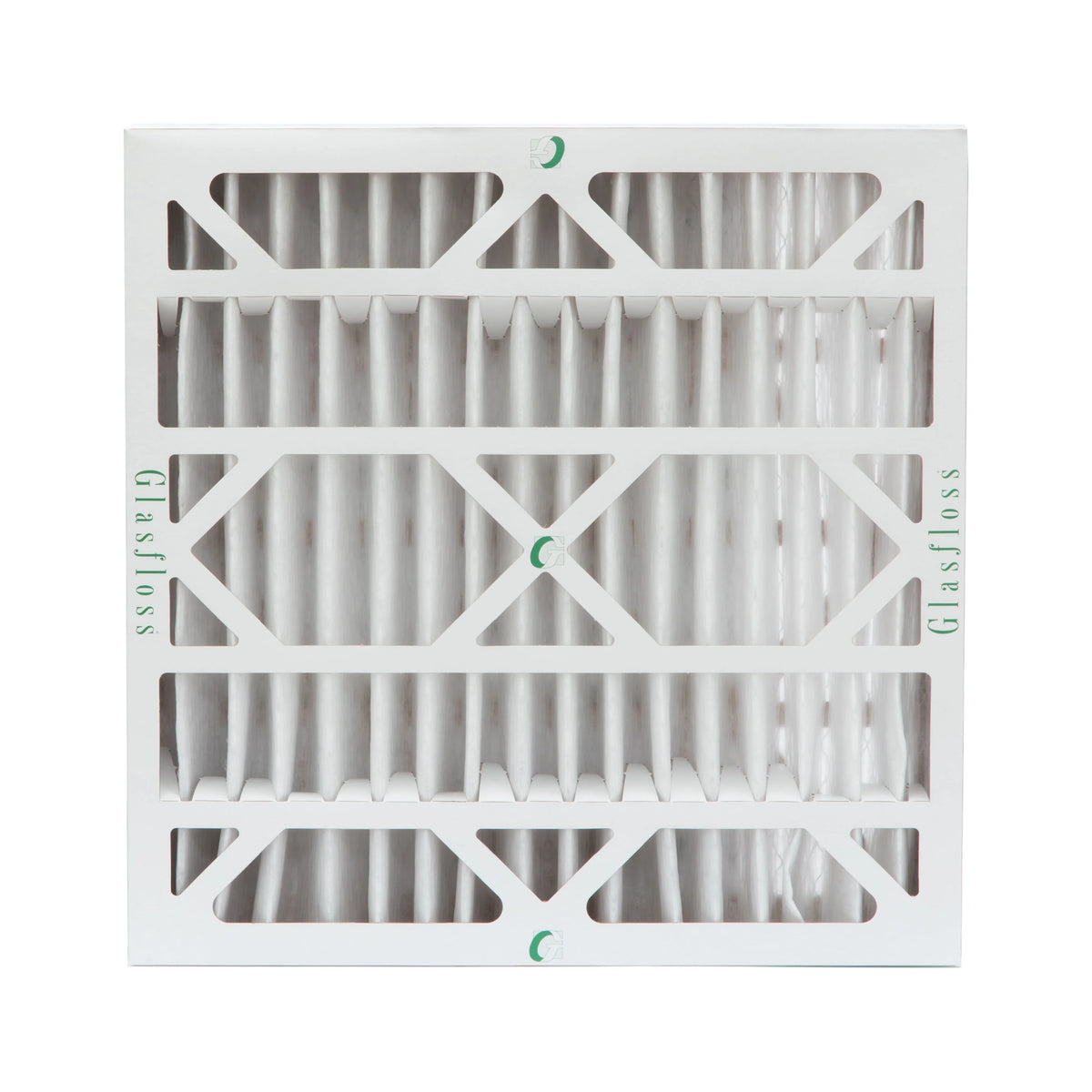 Glasfloss ZL 20x20x4 MERV 10 Pleated AC Furnace Air Filters. Box of 4. Exact Size: 19-1/2 x 19-1/2 x 3-3/4