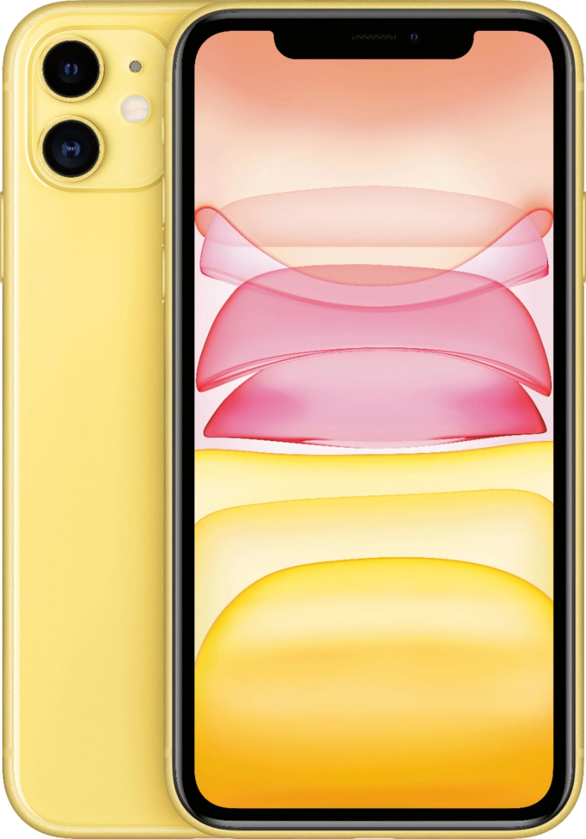 Restored Apple iPhone 11 (6.1-inch) Smartphone (A2111) GSM + CDMA - 128GB / Yellow (Refurbished)