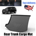 TPO Trunk Mats Fabric 3D Molded Protection For Jeep Grand Cherokee 2011-2021 Cargo Mats