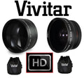 FOR SONY NEX-C3 NEXC3 NEX C3 HD TELEPHOTO & WIDE ANGLE LENS SET (49mm Compatible)