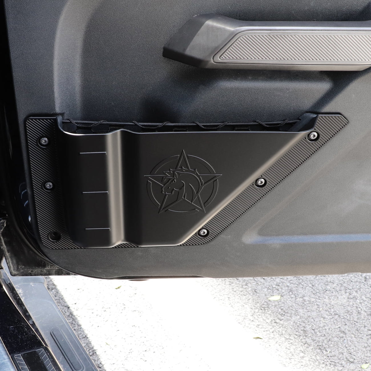 4Pcs Front Rear Door Side Storage Pockets Organizer Box For Ford Bronco 4 Doors