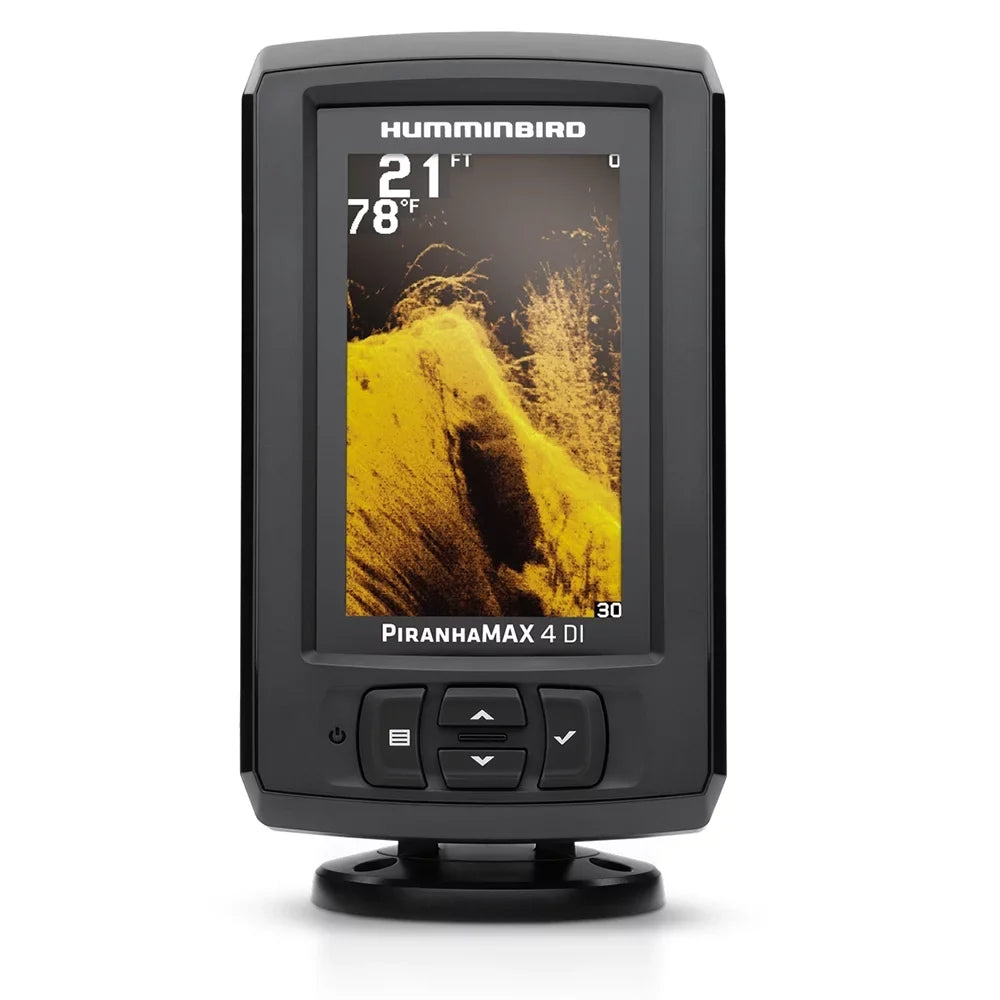Humminbird 410160-1 PiranhaMax 4 DI Fishfinder w/ Down Imaging Sonar