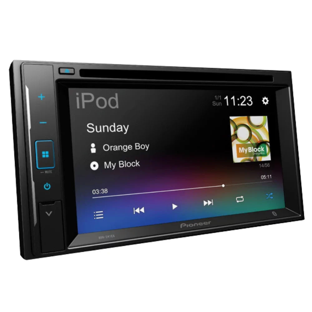 KIT2394 Bundle with Pioneer Multimedia DVD Car Stereo and Installation Kit - for 1998-2001 Oldsmobile Bravada / Bluetooth Touchscreen, Backup Camera, Double Din Dash Mounting Kit