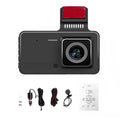 Tomshoo 1080P DVR Dash Camera, Car Dashcam Driving Recorder, Touchscreen, Night Vision, Loop Recording