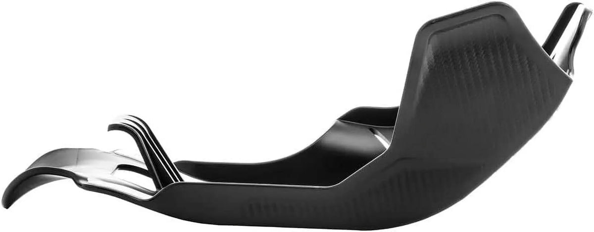Acerbis Plastic MC Skid Plate with Linkage Guard Black/White for Husqvarna FX 450 2017-2018
