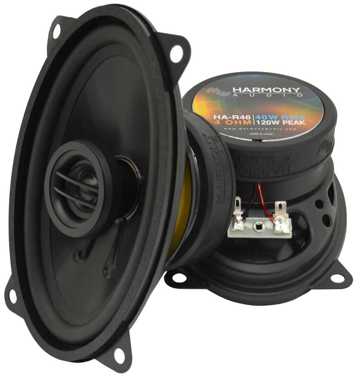 Fits Fiat Bertone X 1/9 1985-1988 Rear Deck Replacement Harmony HA-R46 Speakers