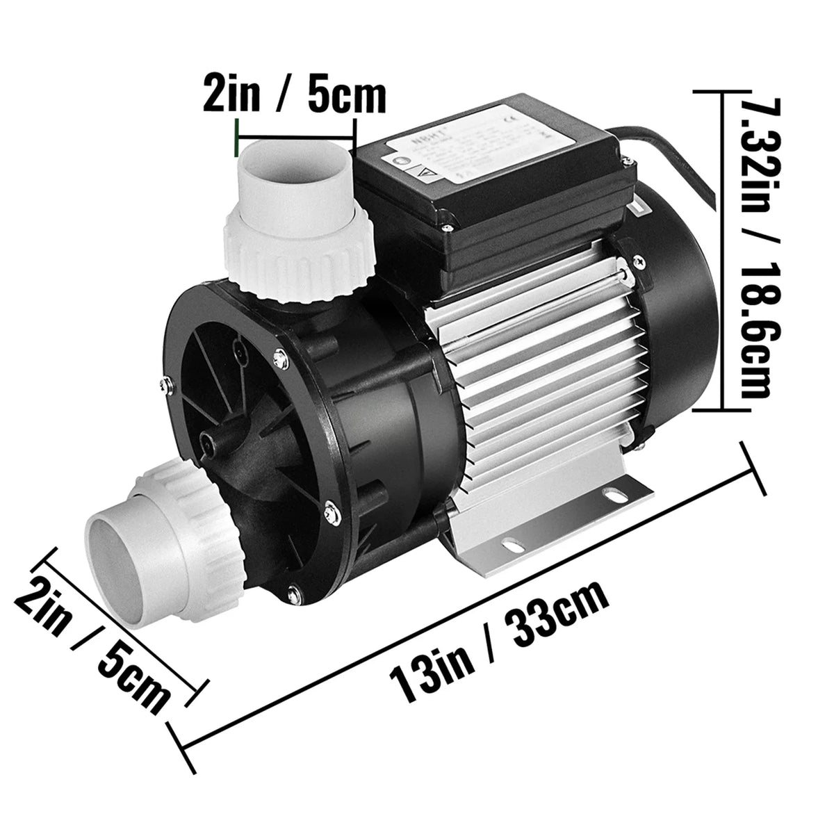 BENTISM Swimming Pool Pump Water 750W 1HP Self Priming Filter Electric Spa