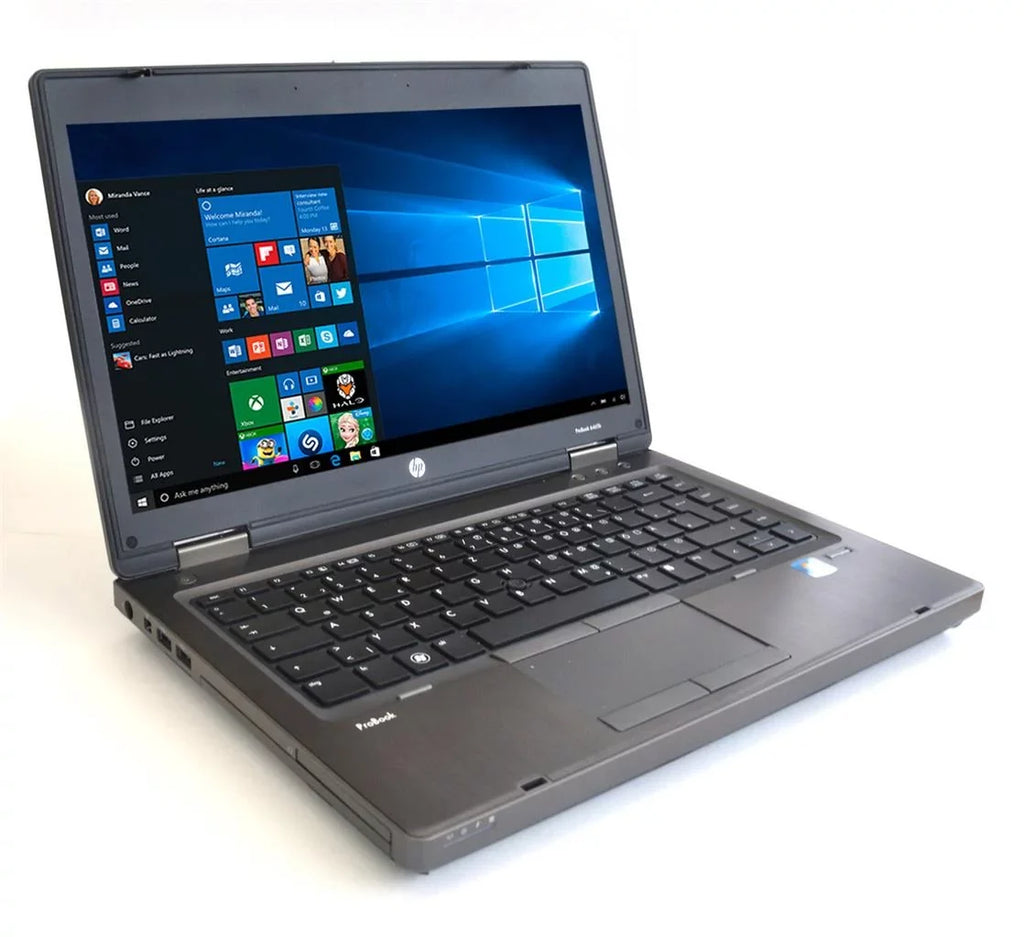 Restored HP Probook 6465B 14" Laptop AMD A4 2.10 GHz 4GB 128GB SSD W10P (Refurbished)