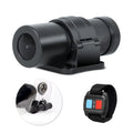 VSYSTO WiFi Helmet Camera with Remote Control, HD 1080P Bicycle Camera Waterproof Portable 150° Wide Angle Night Vision Lens Action Camera DVR, Loop Recording, G-Sensor
