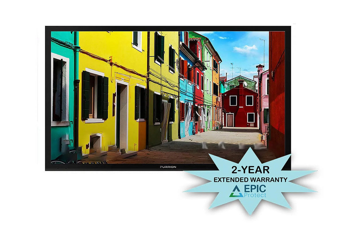 Furrion FDUP65CBS 65" Partial Sun Series Outdoor Weatherproof 4K UHD TV with an Additional 2 Year Wrap by Epic Protect (2021)