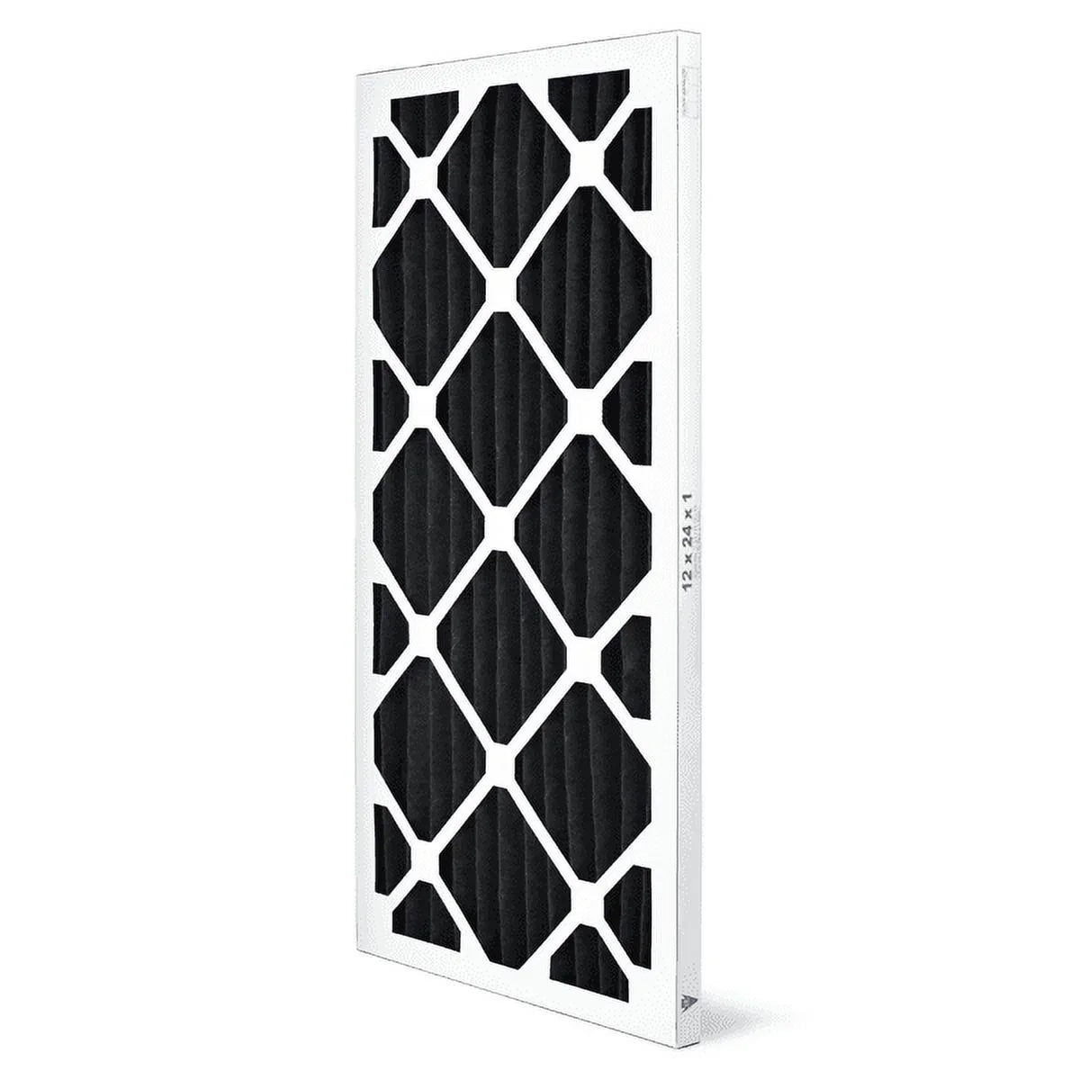 AIRx Filters Odor 12x24x1 Air Filter MERV 8 AC Furnace Pleated Air Filter Replacement Box of 6, Made in the