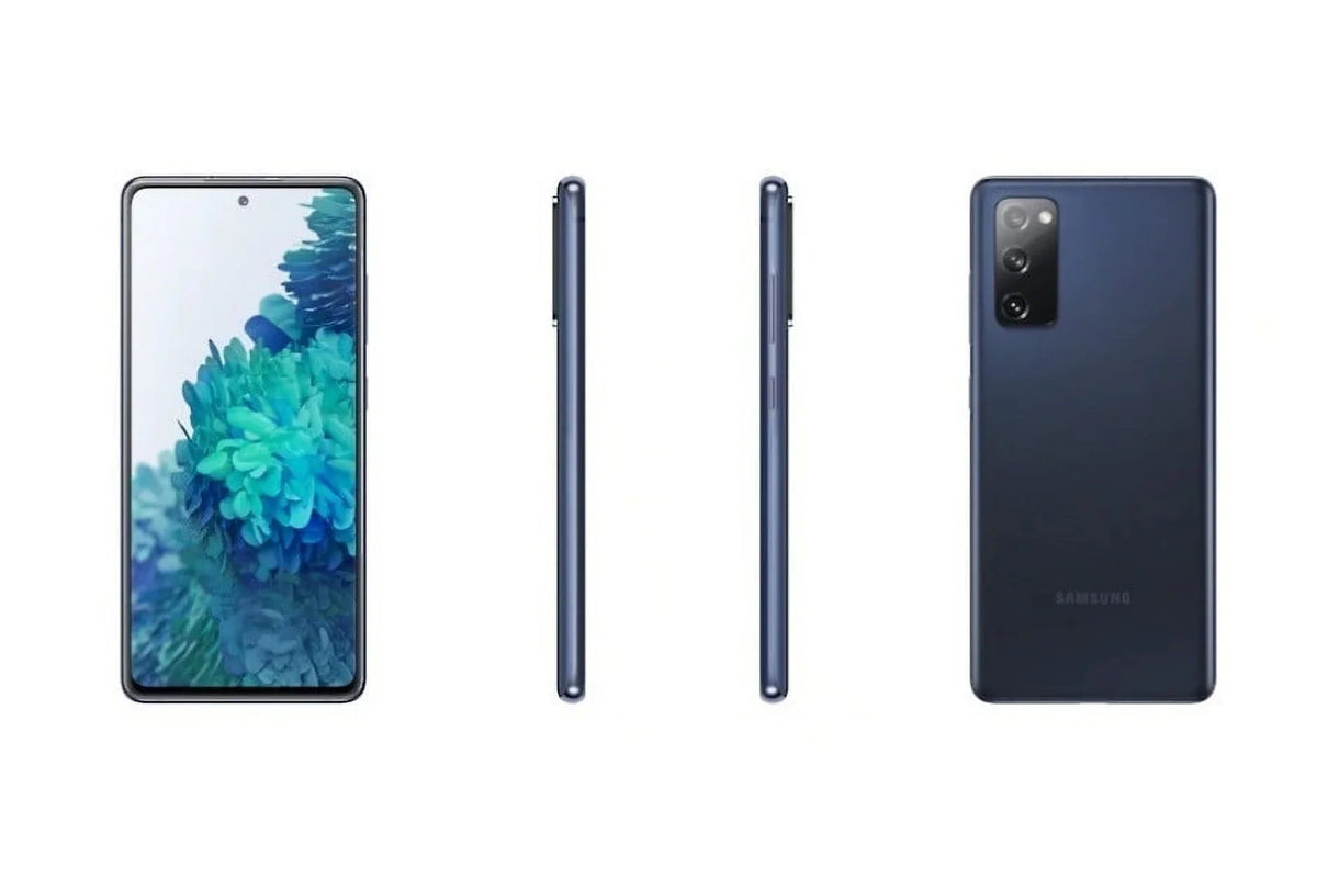 Restored Samsung Galaxy S20 FE 5G G781V (Verizon Unlocked) 128GB Cloud Navy (Grade A+) w/ Wireless Earbuds (Refurbished)