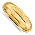 HP9-16O 14K 9-16 Oversize High Polished Hinged Armlet