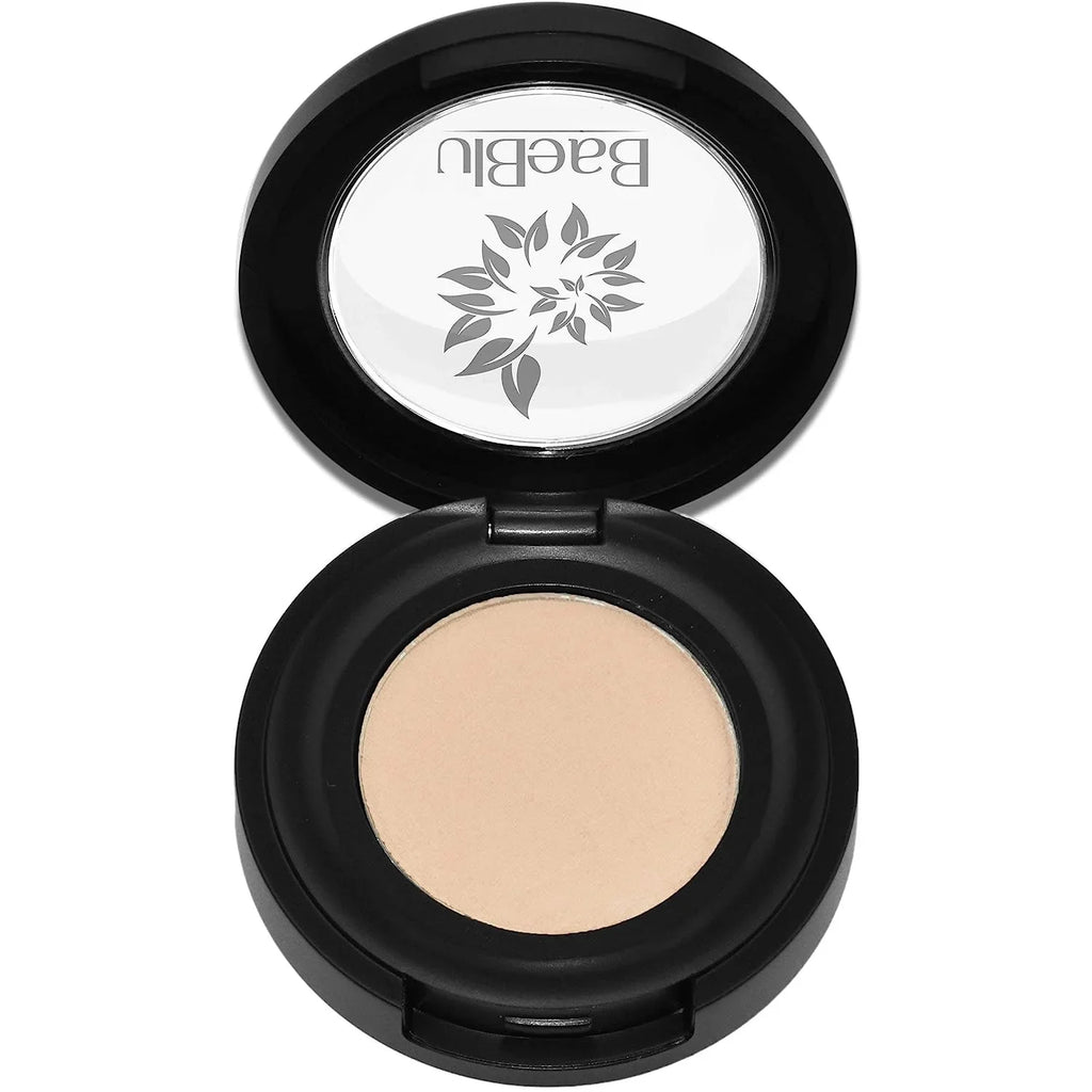 BaeBlu Hypoallergenic Eyeshadow Organic 100% Natural Finely Pressed Velvety Smooth Powder, Made in , Cashmere