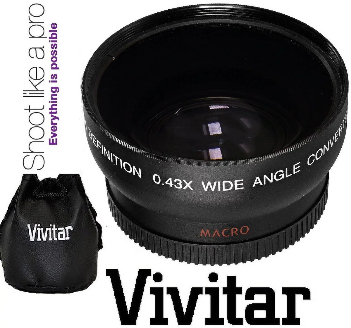 FOR SONY NEX-C3 NEXC3 NEX C3 HD TELEPHOTO & WIDE ANGLE LENS SET (49mm Compatible)