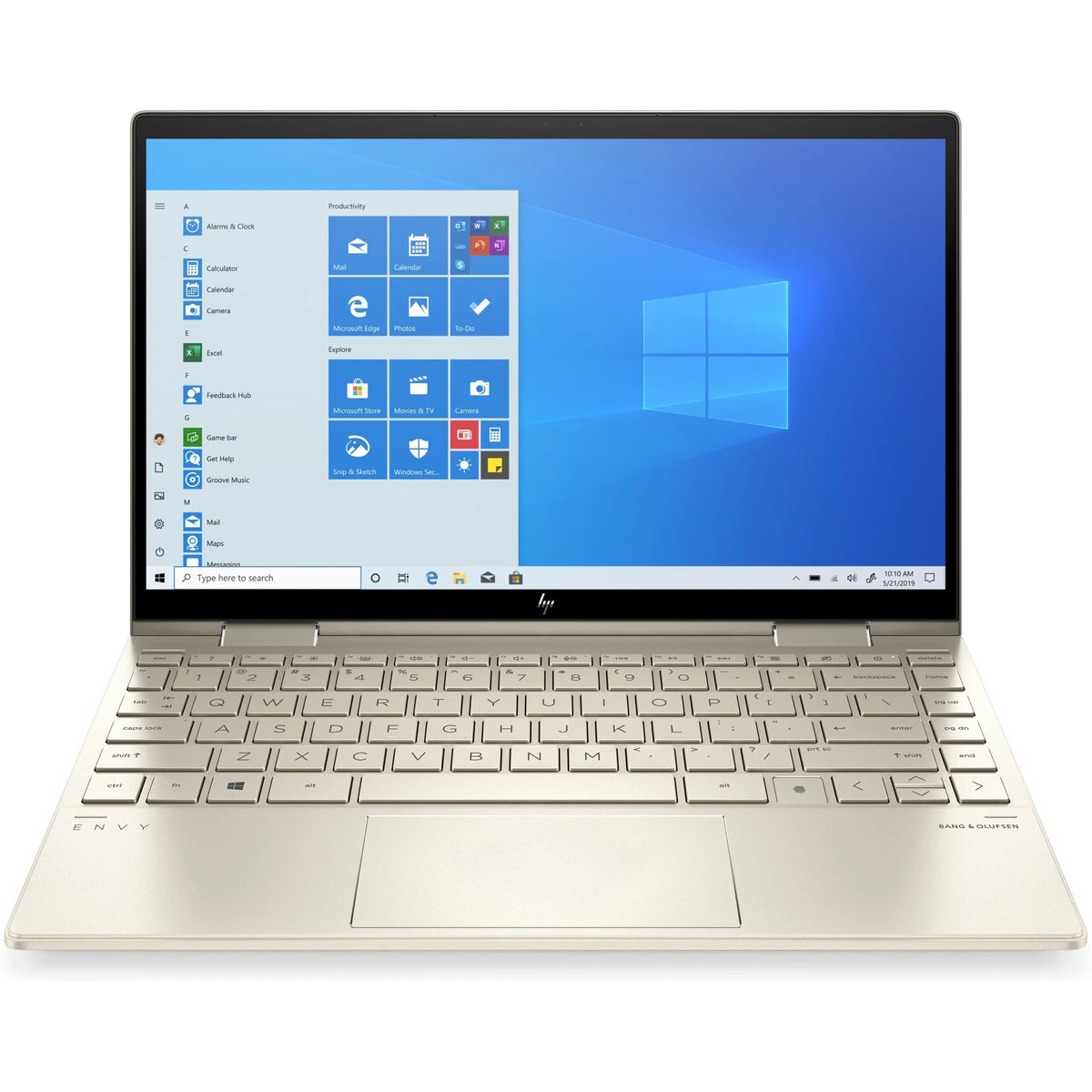 HP ENVY X360 13M-BD0023 13.3" Touch 8GB 512GB Intel Core i7-1165G7 X4 2.8GHz Win10, Pale Gold