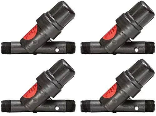 Rain Bird PRF07530S Drip Irrigation in-Line 30 PSI Pressure Regulating Y Filter, 3/4 Male Pipe Thread Pack of 4