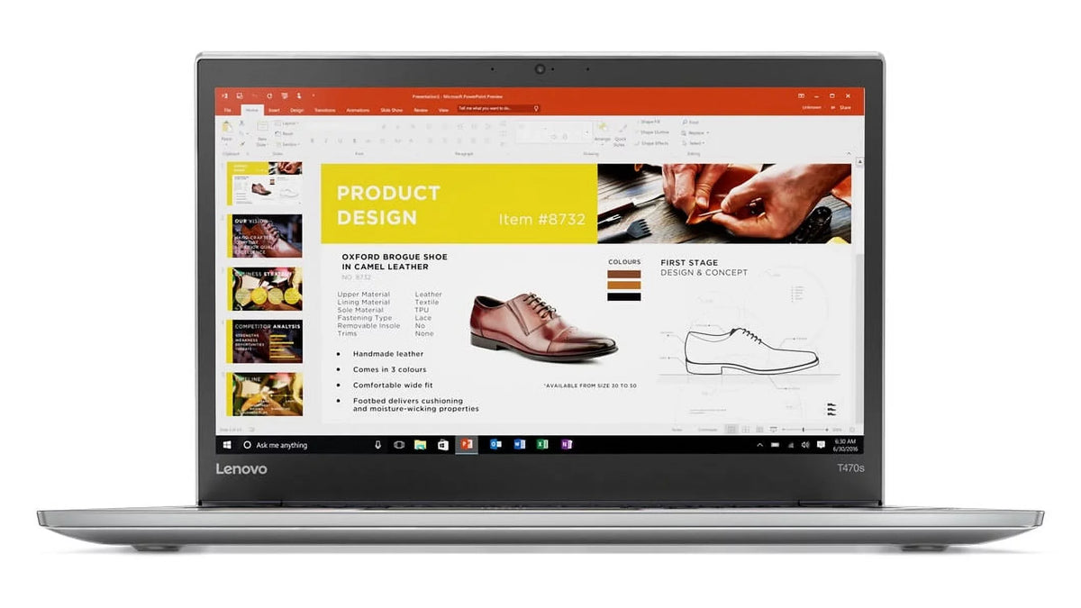Lenovo ThinkPad T470s Touch Windows 7 Pro LTE 4G Laptop - Intel Core i7-7600U, 20GB RAM, 256GB PCIe NVMe SSD, 14" IPS FHD (1920x1080) Touchscreen, Fingerprint Reader, Smart Card Reader, Black Color