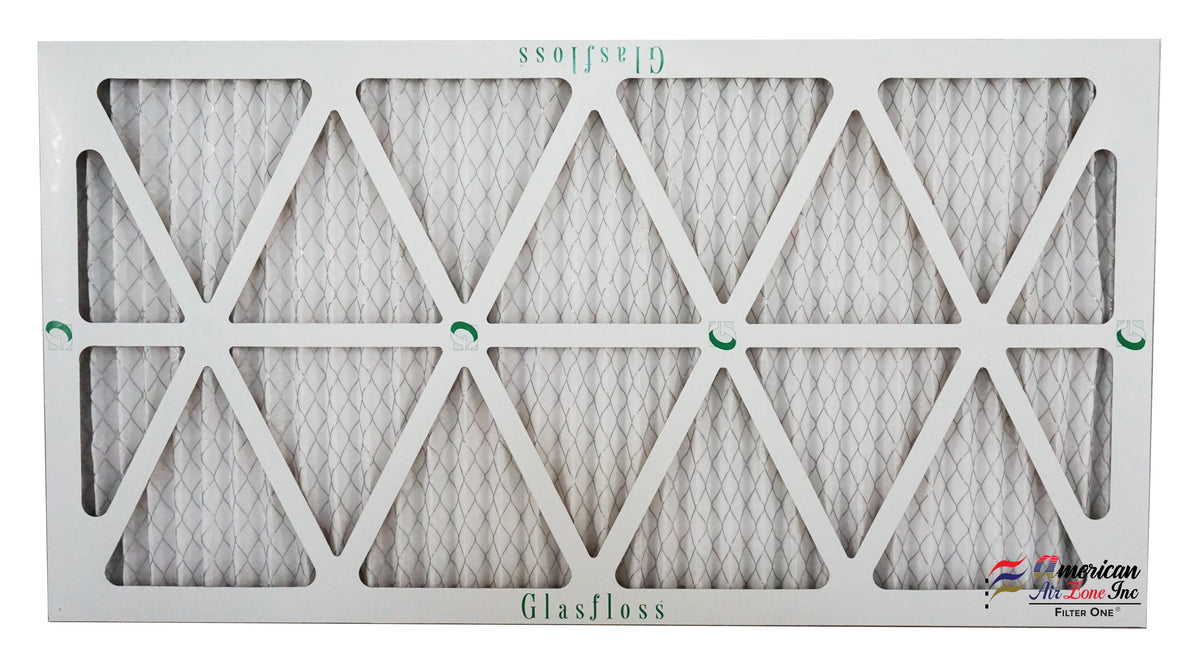Glasfloss Air Filter 18x36x2 - 2" MERV 10 - (Pack of 6) - Pleated AC or HVAC Air Filter - Furnace Air Filter - Home or Office - Made In The .