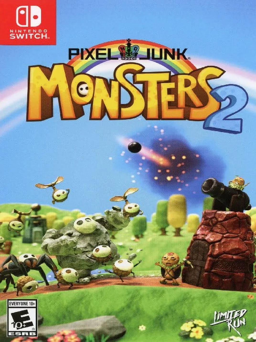 Restored PixelJunk Monsters 2 (Nintendo Switch, 2019) Strategy Game (Refurbished)