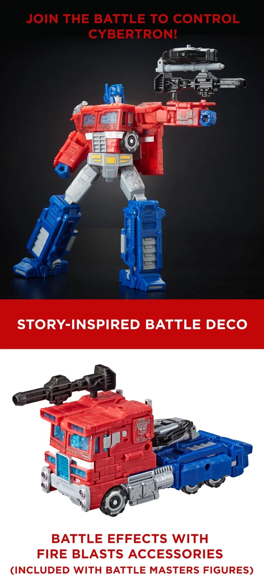 Transformers Generations Siege Voyager Class WFC-S11 Optimus Prime