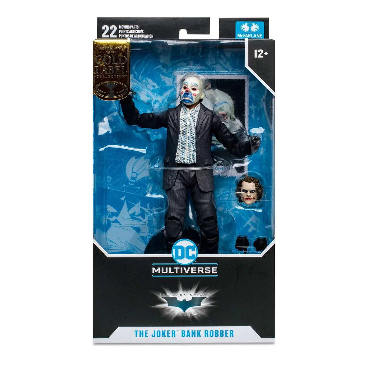 McFarlane DC Gold Label Collection The Joker Bank Robber Action Figure (The Dark Knight Trilogy)