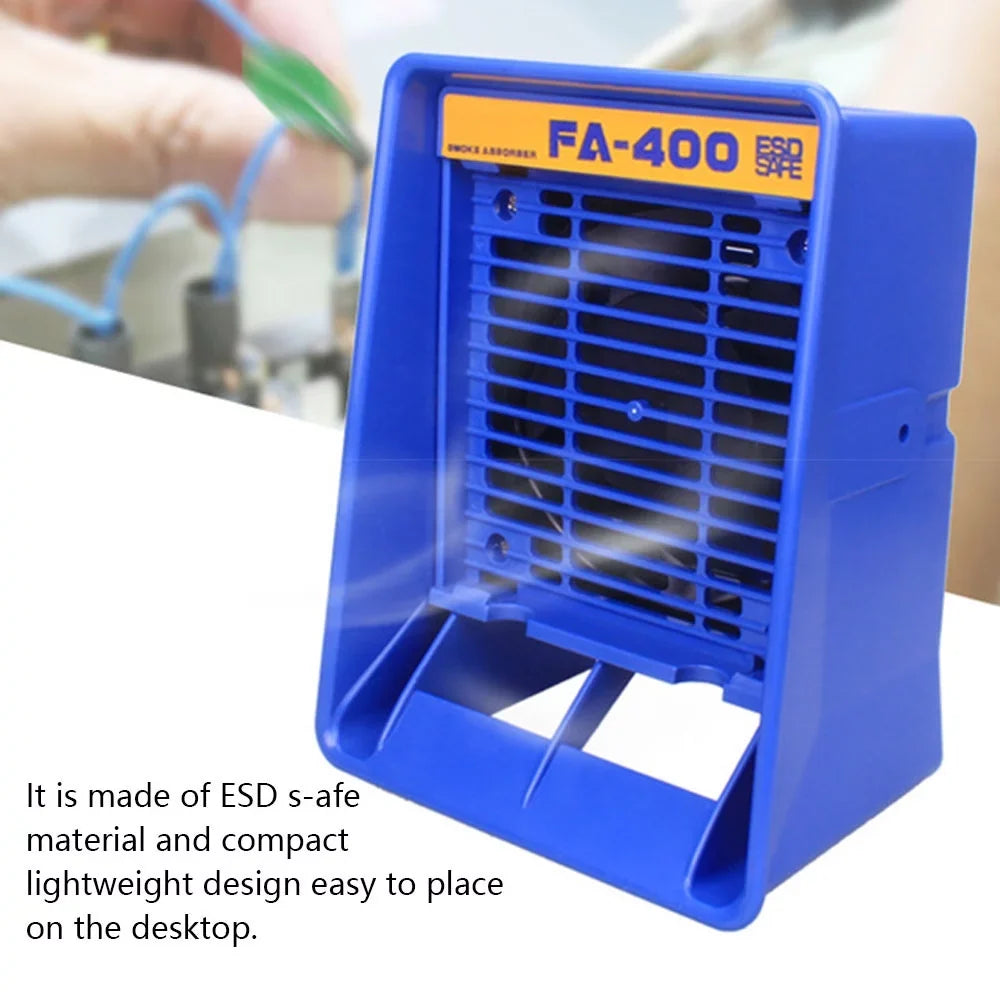 Pinnaco FA-400 Solder Iron Smoke Absorber Fume Extractor Ventilator for Soldering Workbench