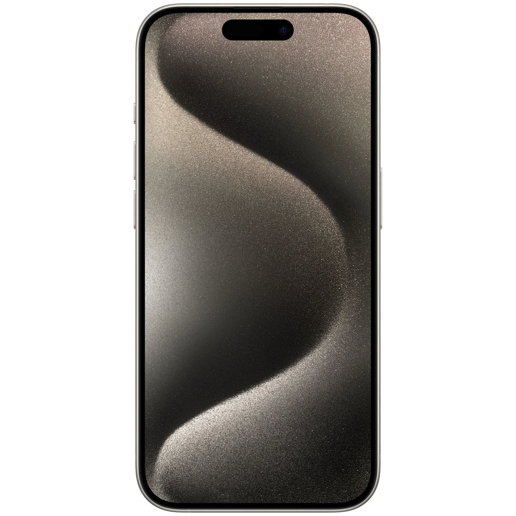 Straight Talk Apple iPhone 15 Pro, 256GB, Natural - Prepaid Smartphone