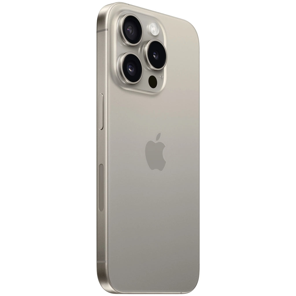 Straight Talk Apple iPhone 15 Pro, 256GB, Natural - Prepaid Smartphone