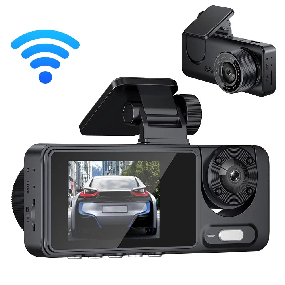 Apexeon Dash Camera, Multi-Language Car Video Recorder, Wide Angle Camcorder for Auto Safety Driving