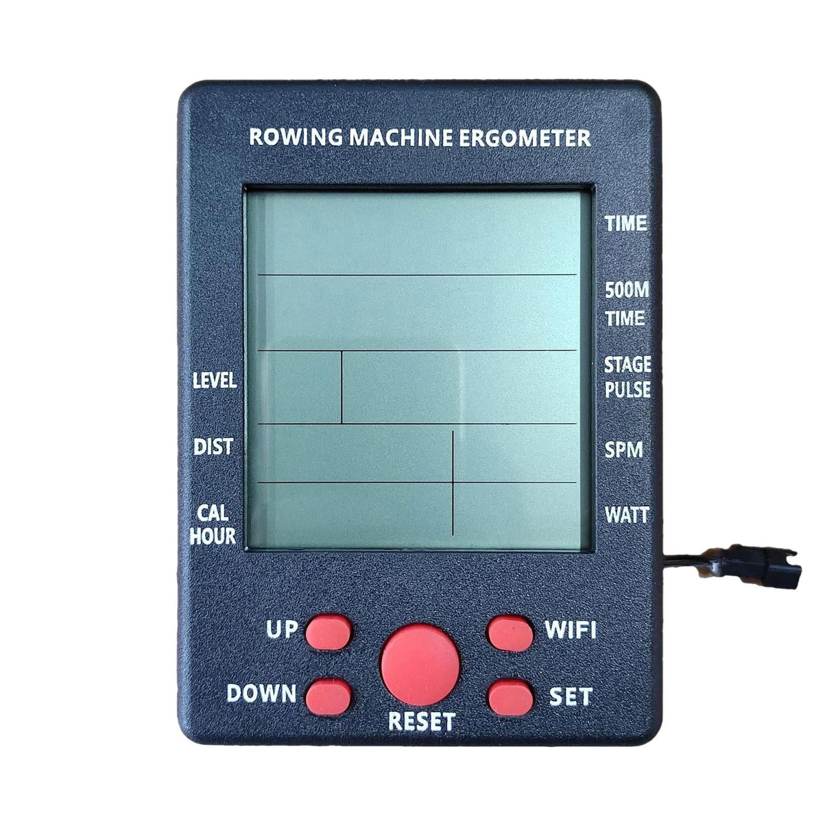 NEW Water Resistance Rowing Machine Counter Speedometer Easy to Install Lightweight Monitor Replacement Part Exercise Bike 2024