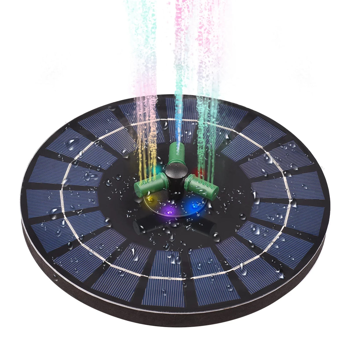 fountain,Battery Auto-shut Off With Rotatable Nozzle With Battery Auto-shut Off 9 Inch Pump With Inch Bath Pond Auto-shut Off 9 Solar Water Pump 6w Nozzle Led Solar Brewel Rookin Yaliya