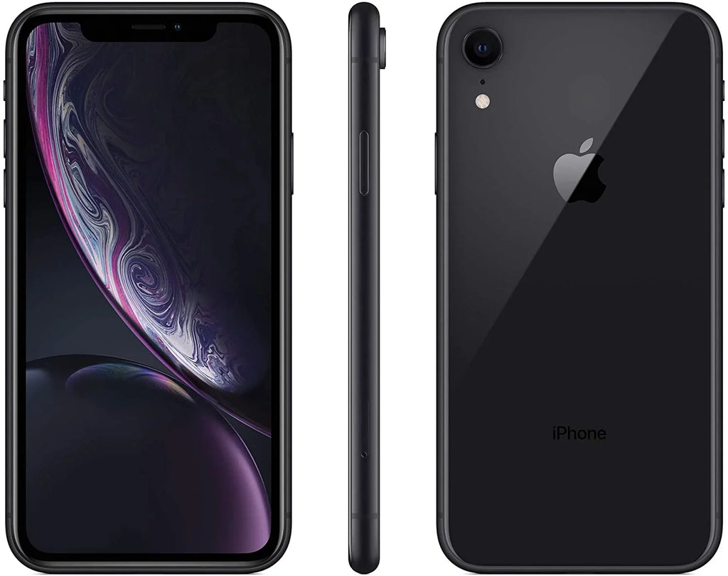 Restored Apple iPhone XR A1984 (Fully Unlocked) 64GB Black (Refurbished)