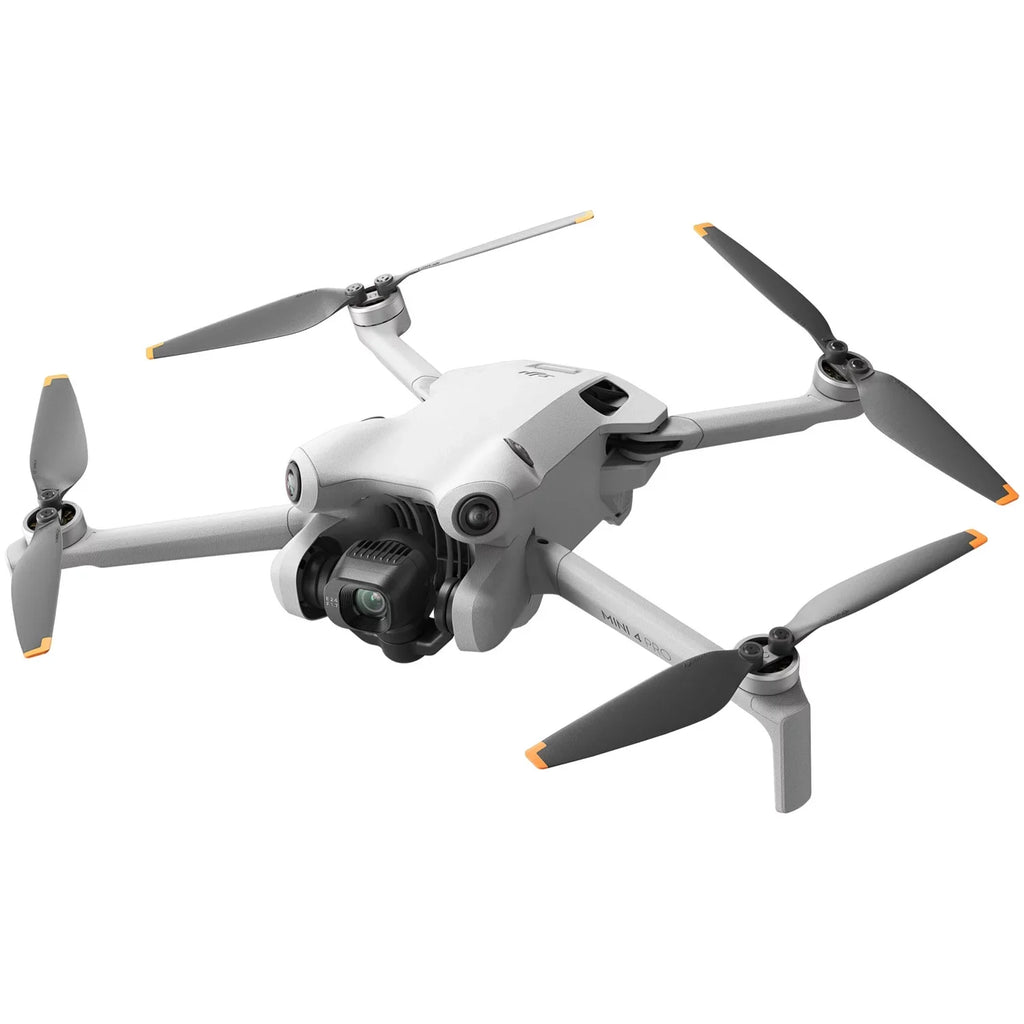 DJI Mini 4 Pro Folding Drone with RC 2 Remote (With Screen) Fly More Combo, 4K HDR Video, Under 249g, Omnidirectional Sensing, 3 Batteries Bundle with 3 Year CPS Extended Warranty & Accessories