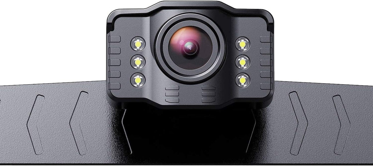 Xroose S2 HD Wired Backup Camera, 149° Wide Field of View License Plate Camera, IP69 Waterproof Colored Night