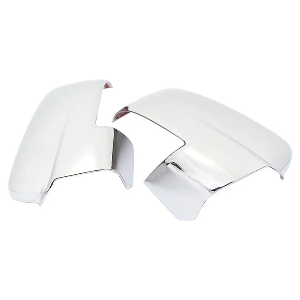 NINTE Rear View Mirror Shield for 13-18 Dodge Ram 1500 & 19-23 Ram 1500 Classic Chrome with Turn Signal Cutouts