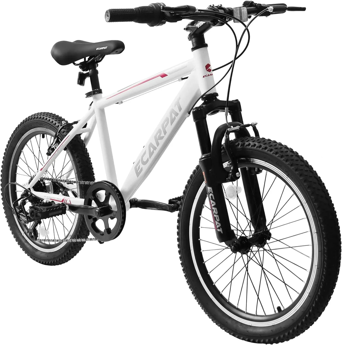 Ecarpat Kids’ Bike 20 Inch Wheel, 20 Inch Mountain Bike 7-Speed, Boys Girls Child Kids’ Bicycles