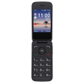 AT&T Alcatel, 4GB, Black - Prepaid SmartFlip Phone
